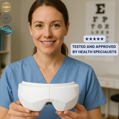 Calmoz™ One Smart Eye Massager | Sleep Better, Reduce Eye Strain