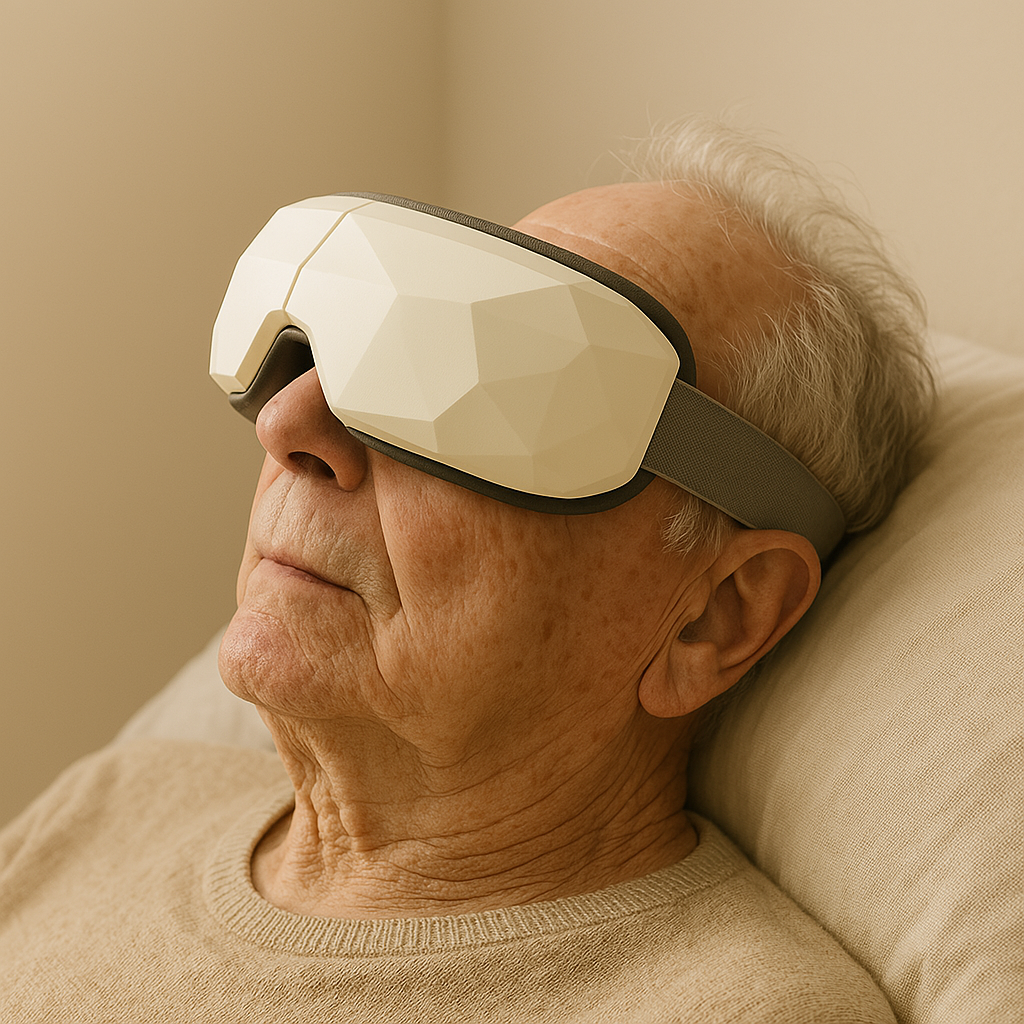 Calmoz™ One Smart Eye Massager | Sleep Better, Reduce Eye Strain